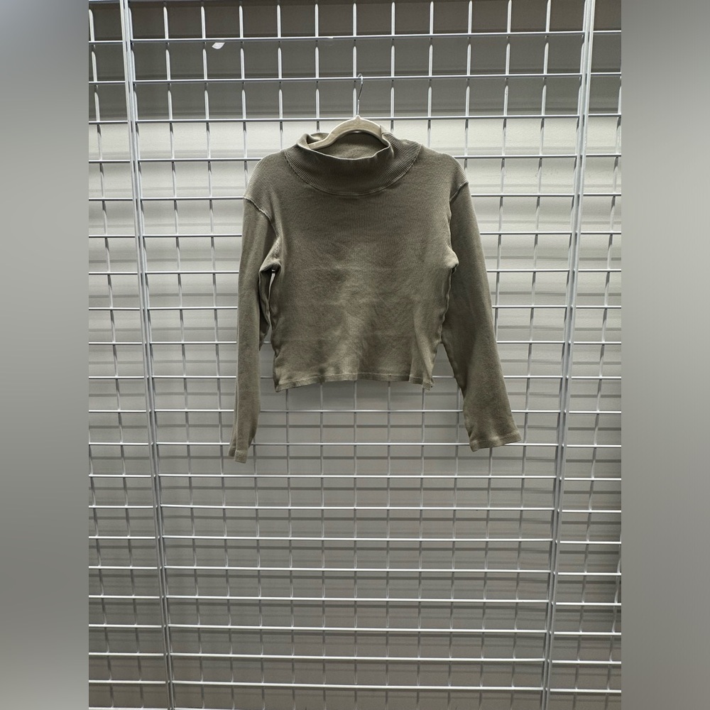 Big Bud Press Turtleneck - Grey Sage, L